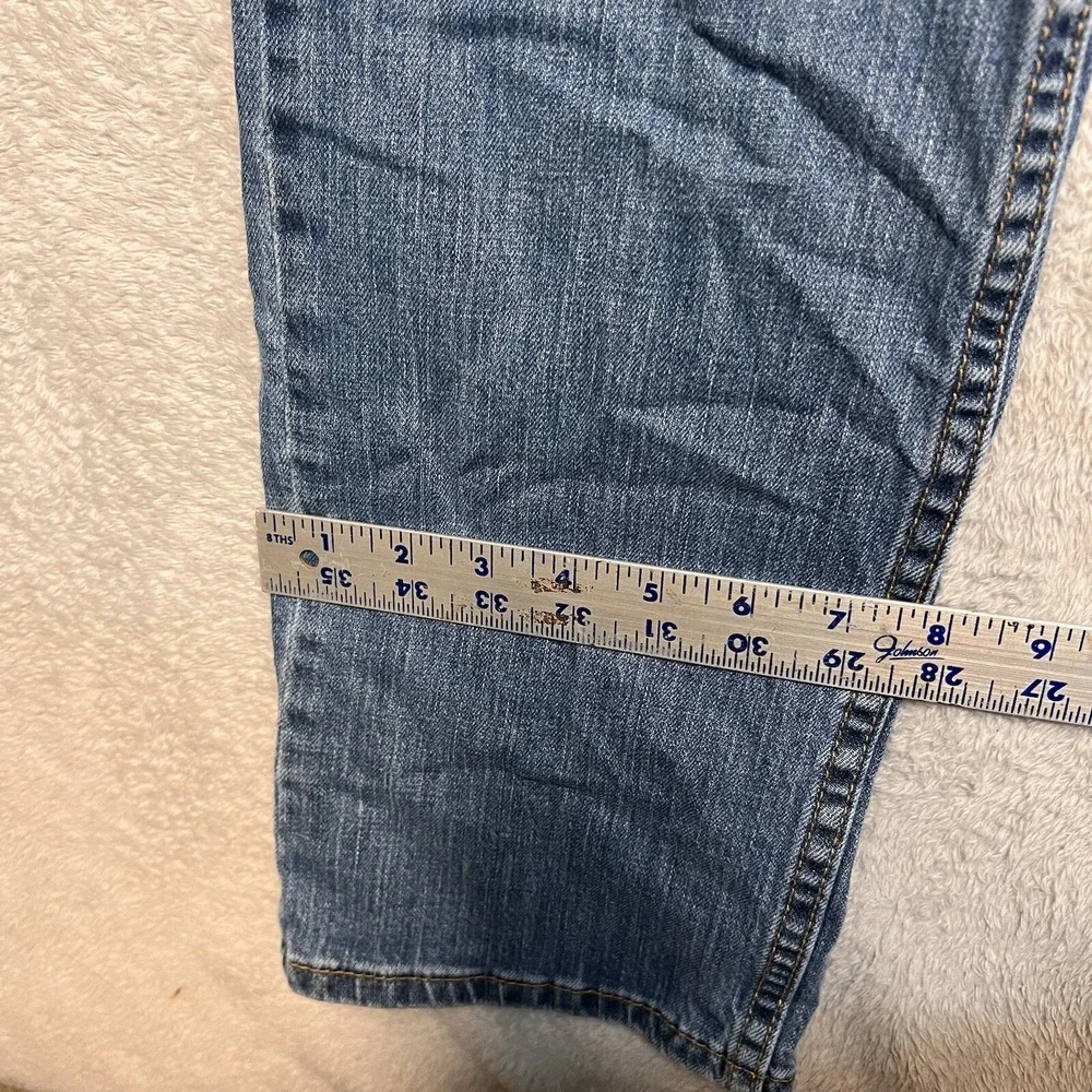 Levi's Jeans‎ Mens Blue Denim Pants Slim Fit Straight Leg Size 34x34